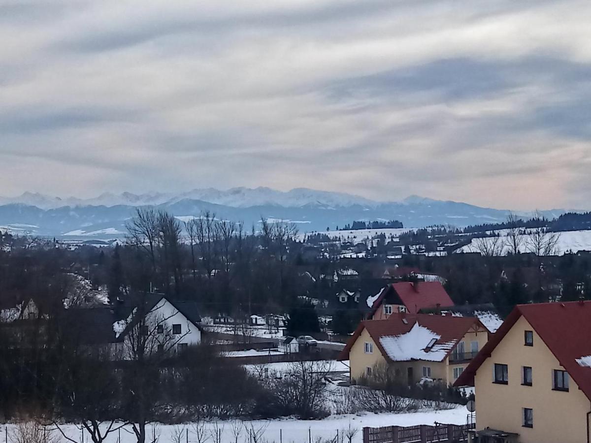 Domek Na Skarpie Zubrzyca Dolna Esterno foto