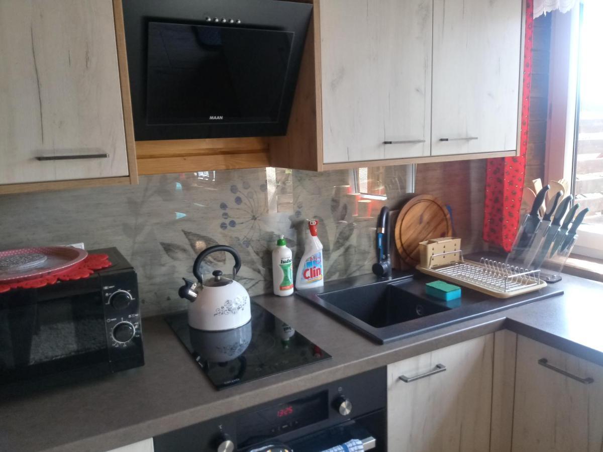 Domek Na Skarpie Zubrzyca Dolna Esterno foto