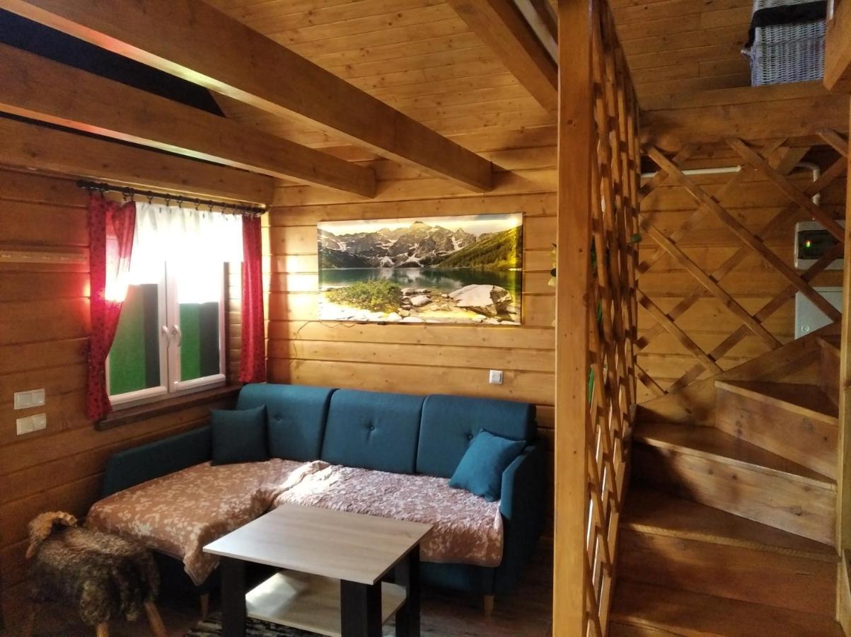 Domek Na Skarpie Zubrzyca Dolna Esterno foto