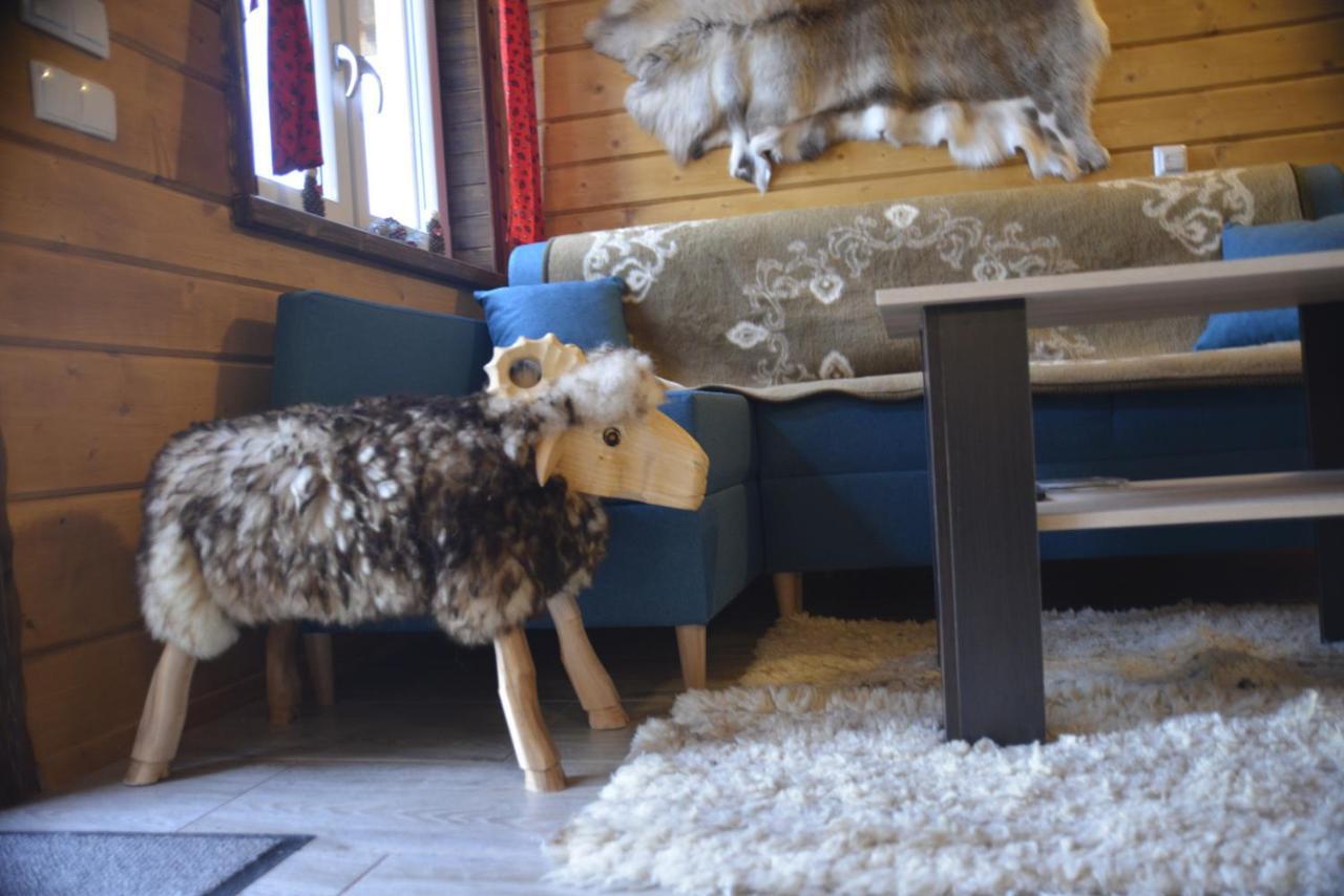Domek Na Skarpie Zubrzyca Dolna Esterno foto